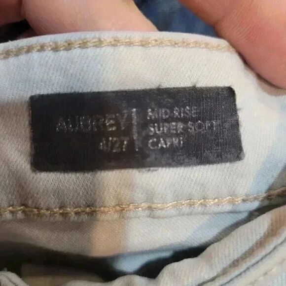 𝅺Buffalo David Bitton Women's Light Blue Cotton/Spandex Blend Midrise Super Sof - Picture 3 of 10